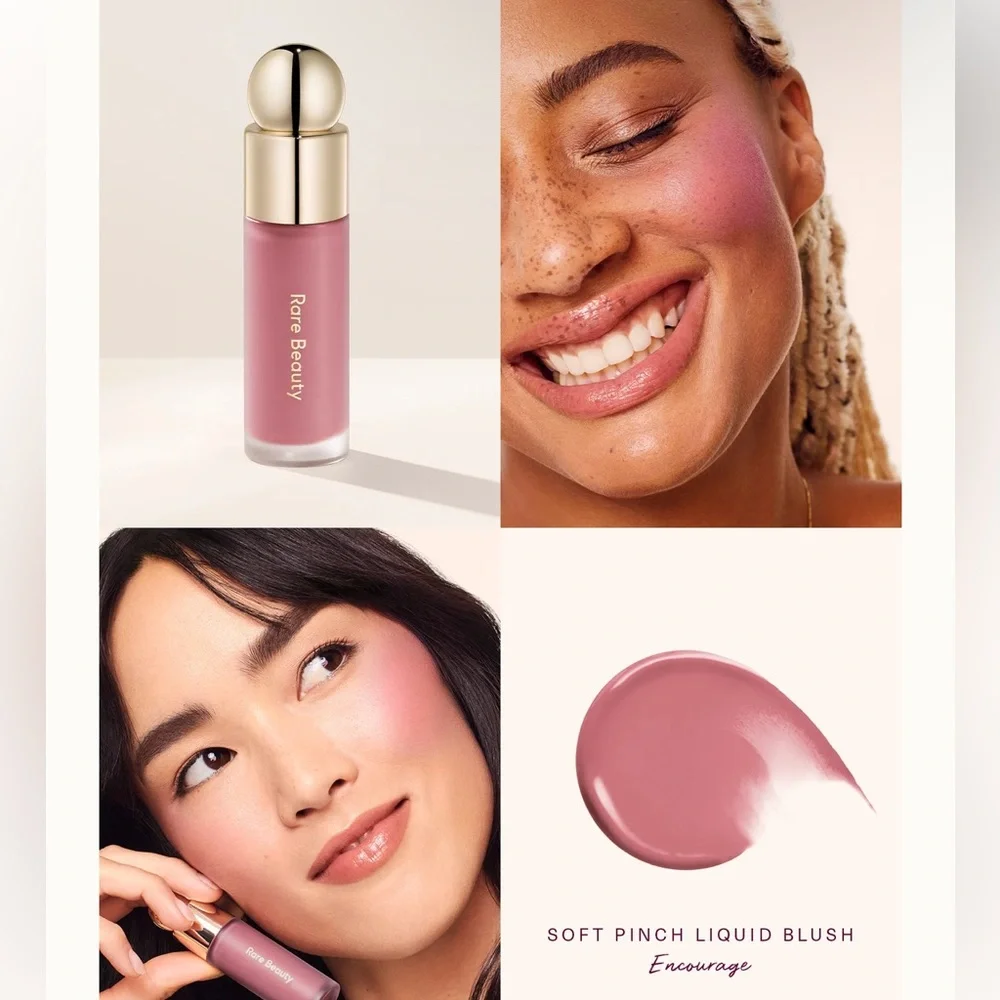 Rare Beauty By Selena Gomez Soft-Pinch Liquid Blush in encourage BNIB